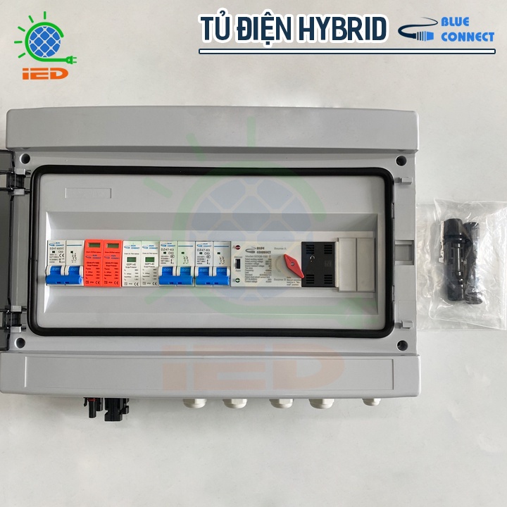 Tủ điện năng lượng mặt trời Hybrid 1 MPPT Blue Connect