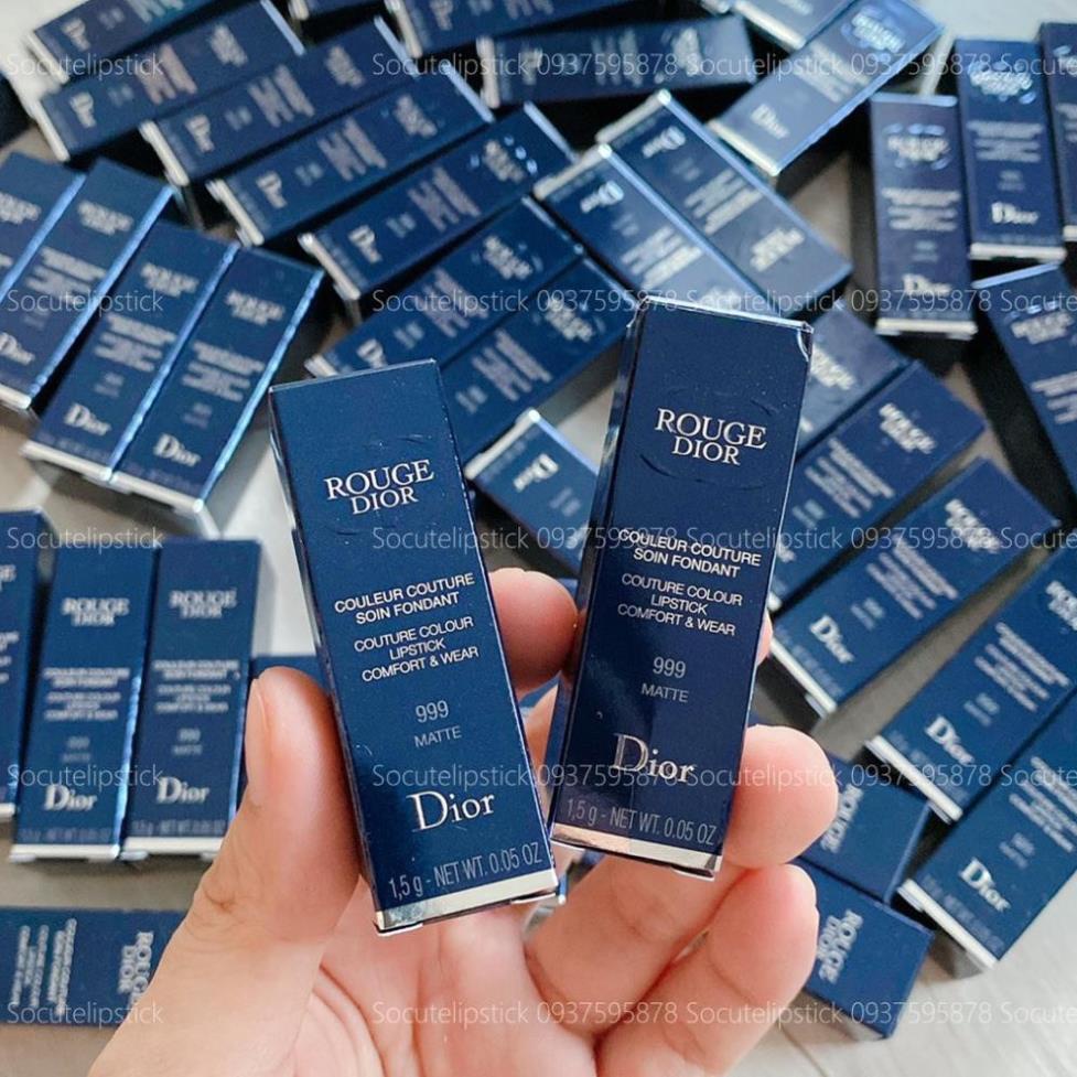 Son Dior Rouge 999 - 520 - 720 - 100 - 525 - 772 - 080 Velvet Matte Minisize
