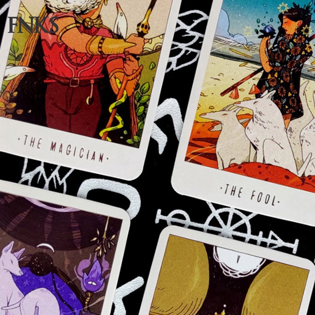Bộ bài Tarot bản tiếng anh màu sắc tươi sáng | BigBuy360 - bigbuy360.vn