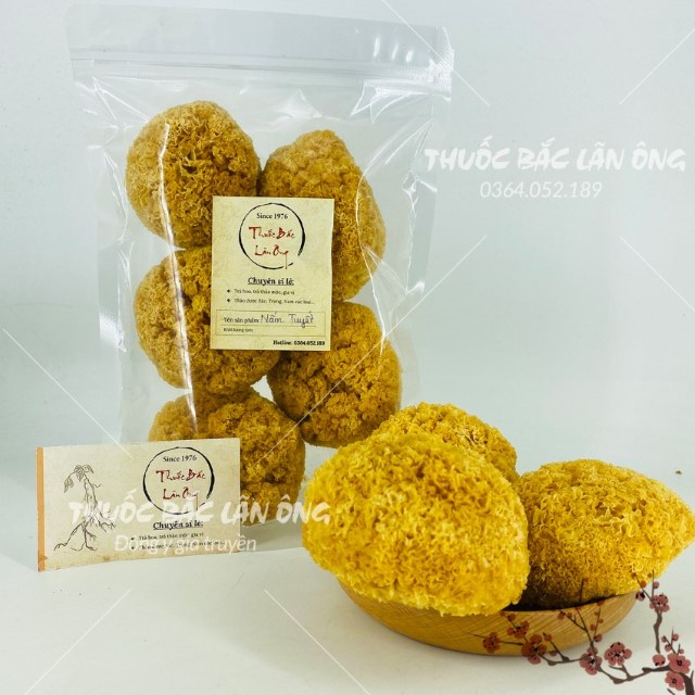 Nấm Tuyết Không Tẩy Thượng Hạng 100g (Ngân Nhĩ) | BigBuy360 - bigbuy360.vn