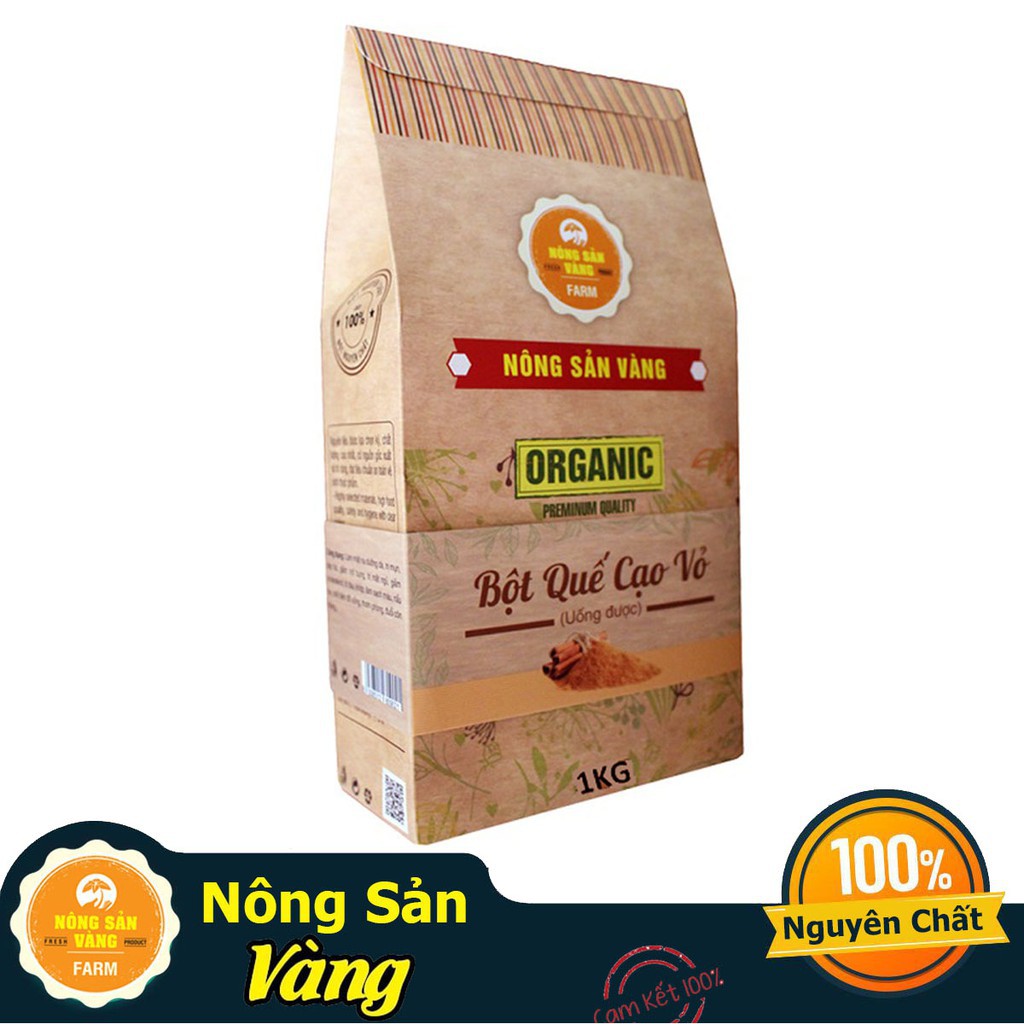 [Hot]Bột quế cạo vỏ 1kg ( Nông Sản Vàng ) - Đơn hàng trên 250k được tặng hủ Mật Ong 140g (trị giá 39k)