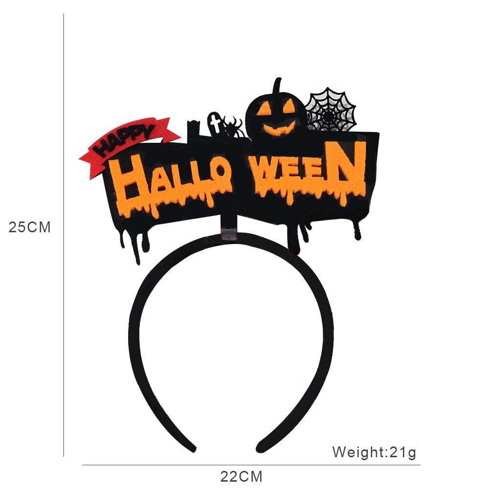 Cài Tóc Hình Bí Ngô Phong Cách Halloween