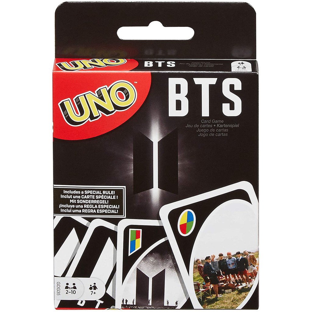 Bộ Bài Uno Chơi Board Game K-Pop Bts