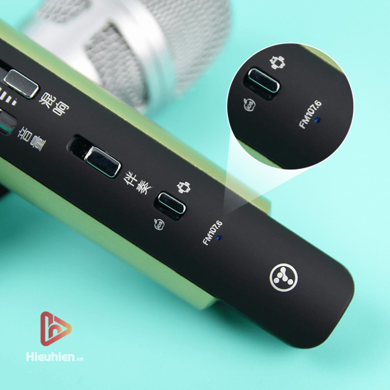 Micro hát Karaoke trên ô tô, xe hơi Tuxun K9 – Bản 1 tần số FM