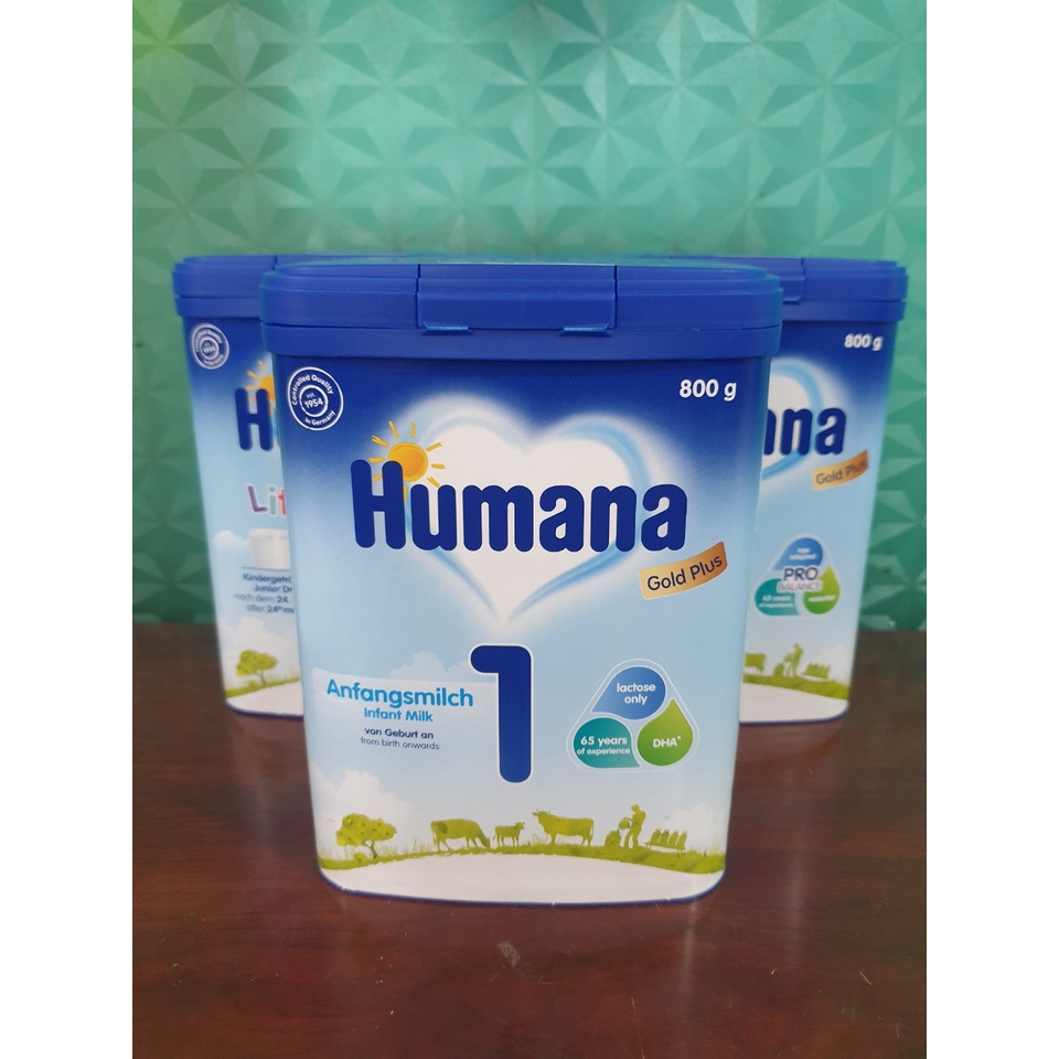 SỮA HUMANA GOLD PLUS 1-800GR