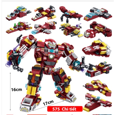 Đồ chơi lắp ráp Kiểu Lego Robot biến hình chi tiết nhựa ABS cao cấp