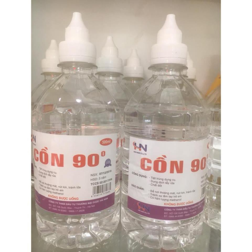 CỒN 90 ĐỘ SÁT KHUẨN  500ML