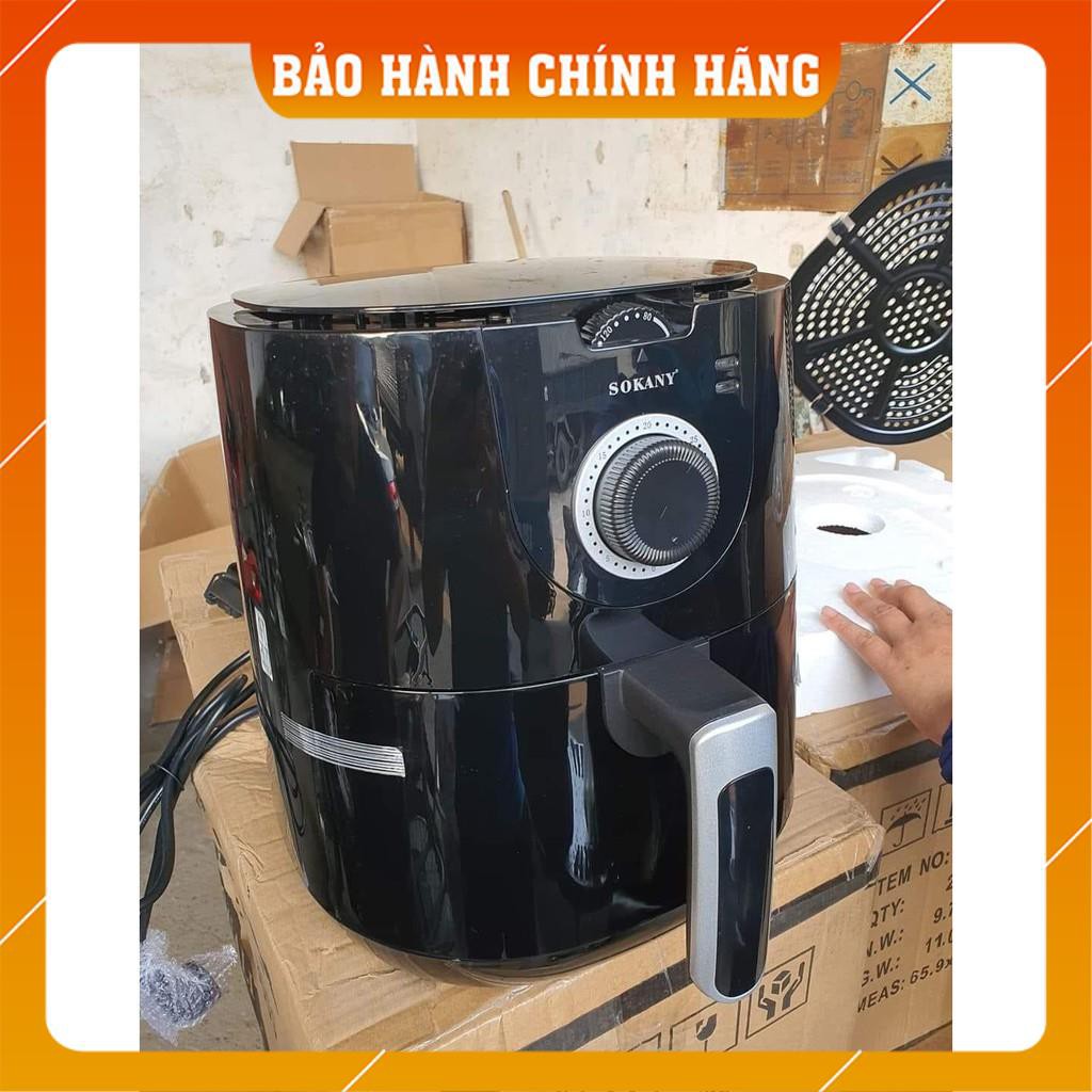 [CHÍNH HÃNG - FREE SHIP] NỒI CHIÊN KHÔNG DẦU CHÍNH HÃNG - DUNG TÍCH 5L - BẢO HÀNG 12 THÁNG - SONAKY