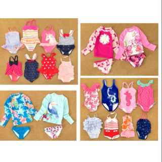 Bộ bơi liền + 2 mảnh Gymboree + Janie & Jack + Crazy 8, Size 3/6M - 12T