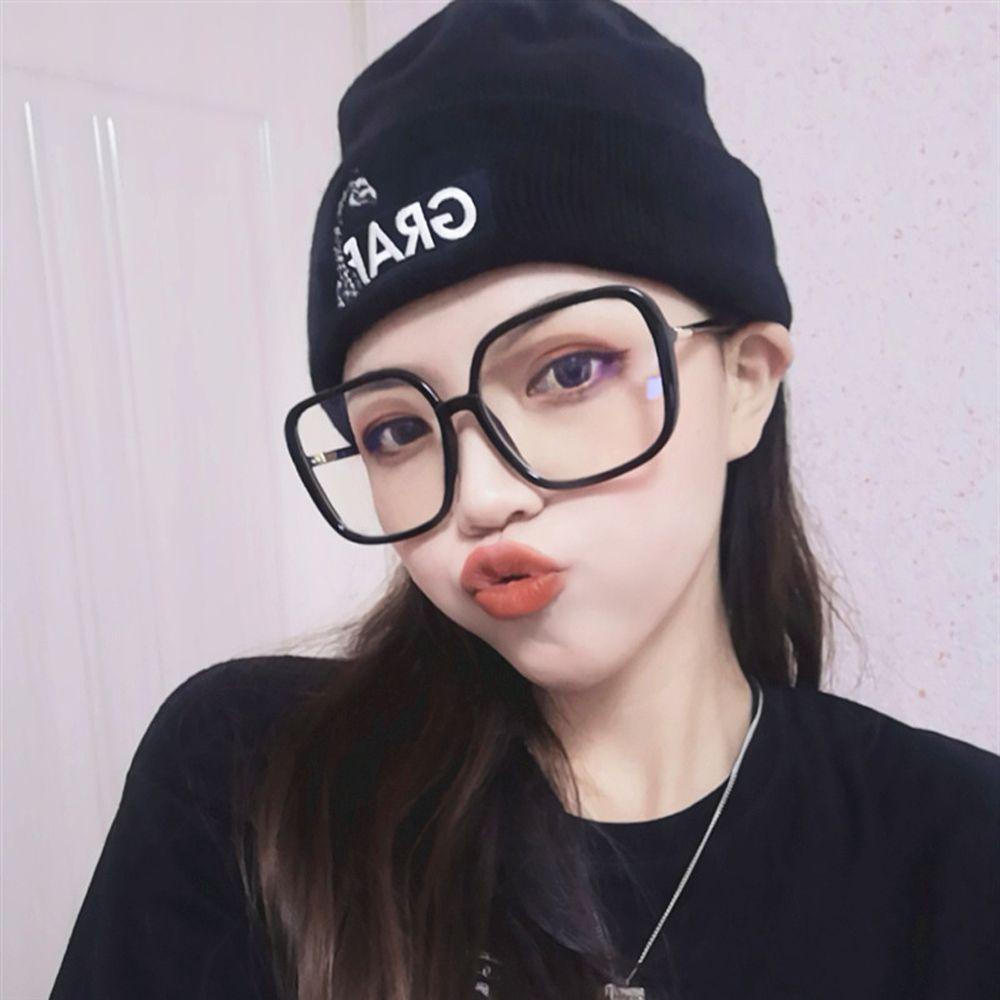 Kính Mát Gọng Vuông Lớn Chống Ánh Sáng Xanh In Họa Tiết Da Báo Phong Cách Cổ Điển Cho Nam Và Nữ