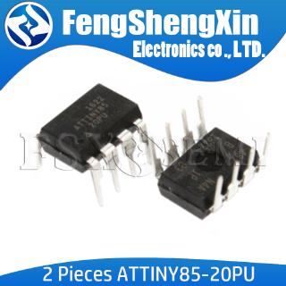 Set 2 Linh Kiện Điện Tử Attiny85-20Pu Dip-8 Ttiny85 Dip8 85-20pu Attiny85-20 Dip