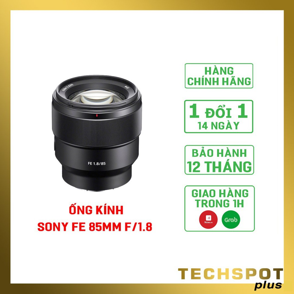 Ống kính Sony FE 85mm F1.8 (Chính Hãng)