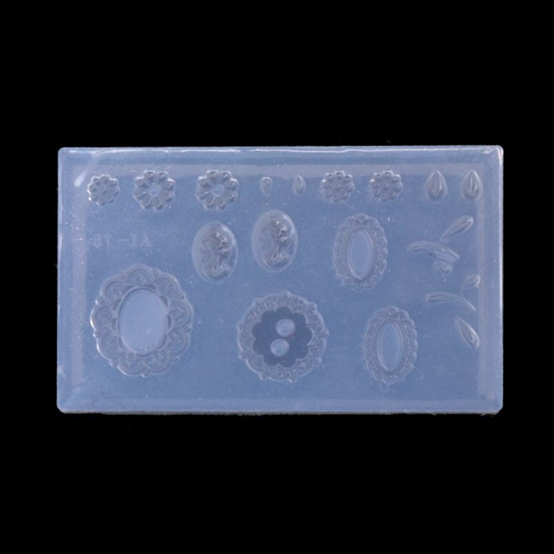 Khuôn silicone làm móng tay nghệ thuật/nữ trang từ chất liệu resin epoxy