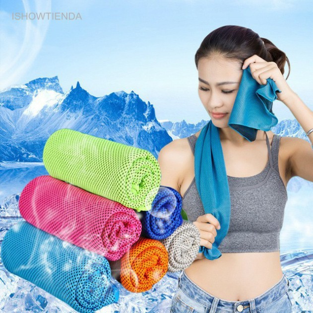 Khăn Lạnh Thể Thao Đa Năng Jun Sport Khăn Tập gym thấm hút mồ hôi, Mát lạnh