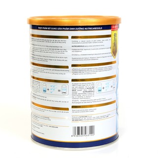 Combo 3 lon sữa Nutricare Gold 900g