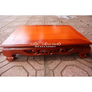 Bàn osin bàn trà nhật bàn cơm kỷ trúc cỡ to Cao 12cm