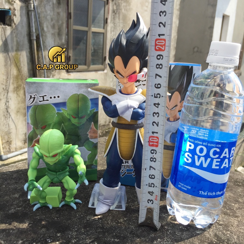 Mô hình Dragon Ball nhân vật Ca Đích Vegeta và Saibaiman trong 7 Viên Ngọc Rồng - 08V-17Vi