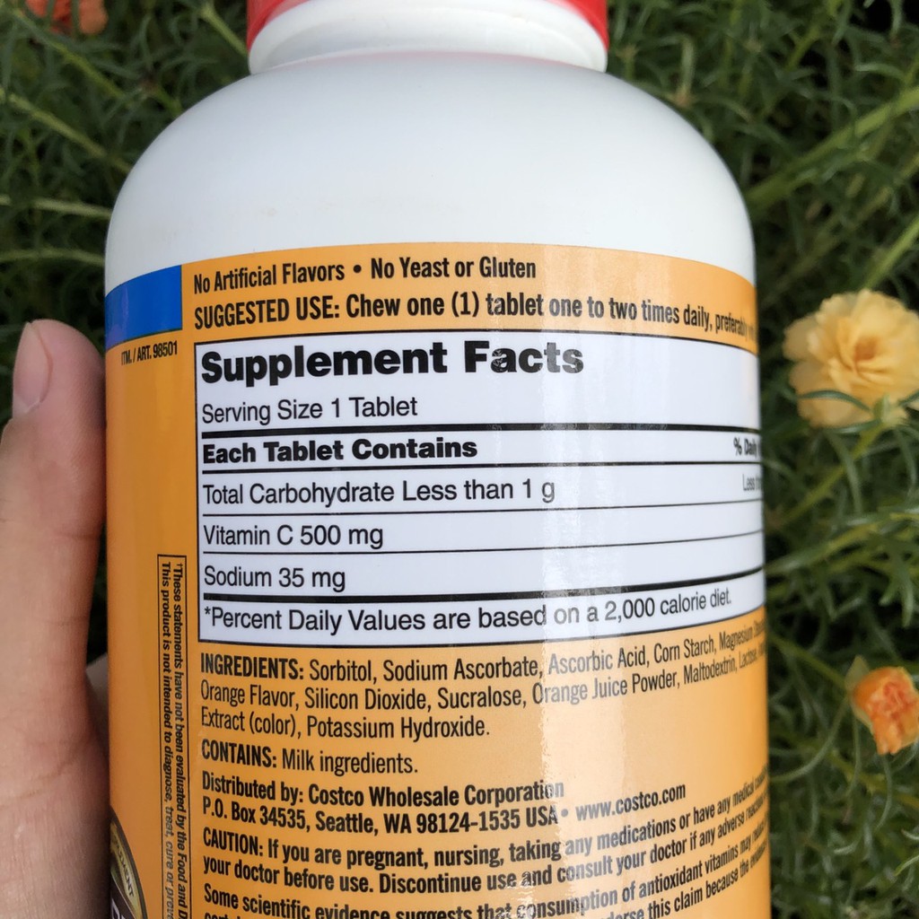 ❤️ [Quận 3] Viên Ngậm Kirkland C 500mg 500 Viên Mỹ Hương Vị Cam [Date 2024] | BigBuy360 - bigbuy360.vn