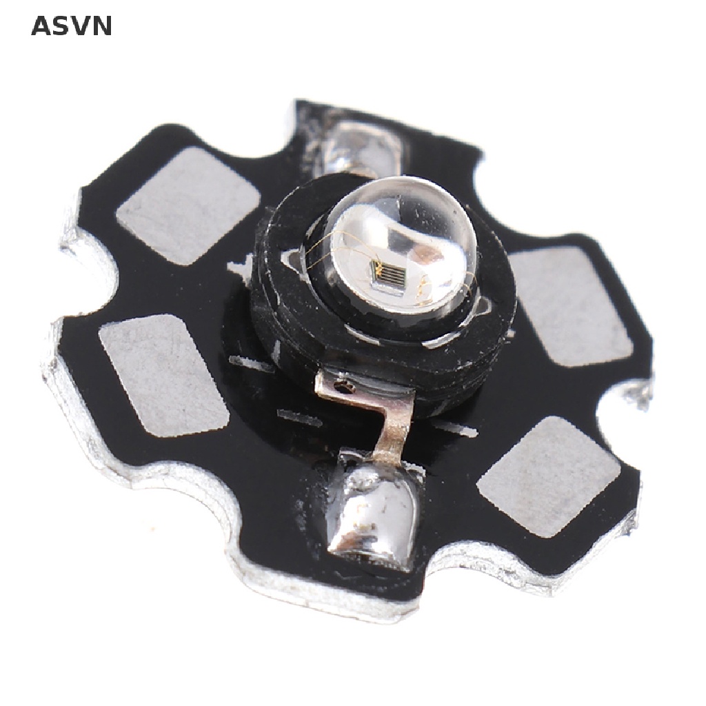 Asvn❤ 1 Chiếc Đèn Hồng Ngoại Công Suất Cao 3W 850nm Hồng Ngoại Đèn LED Hồng Ngoại Camera Ban Đêm