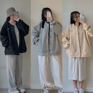 Áo khoác nỉ ngực in chữ jb123 lollie studio
