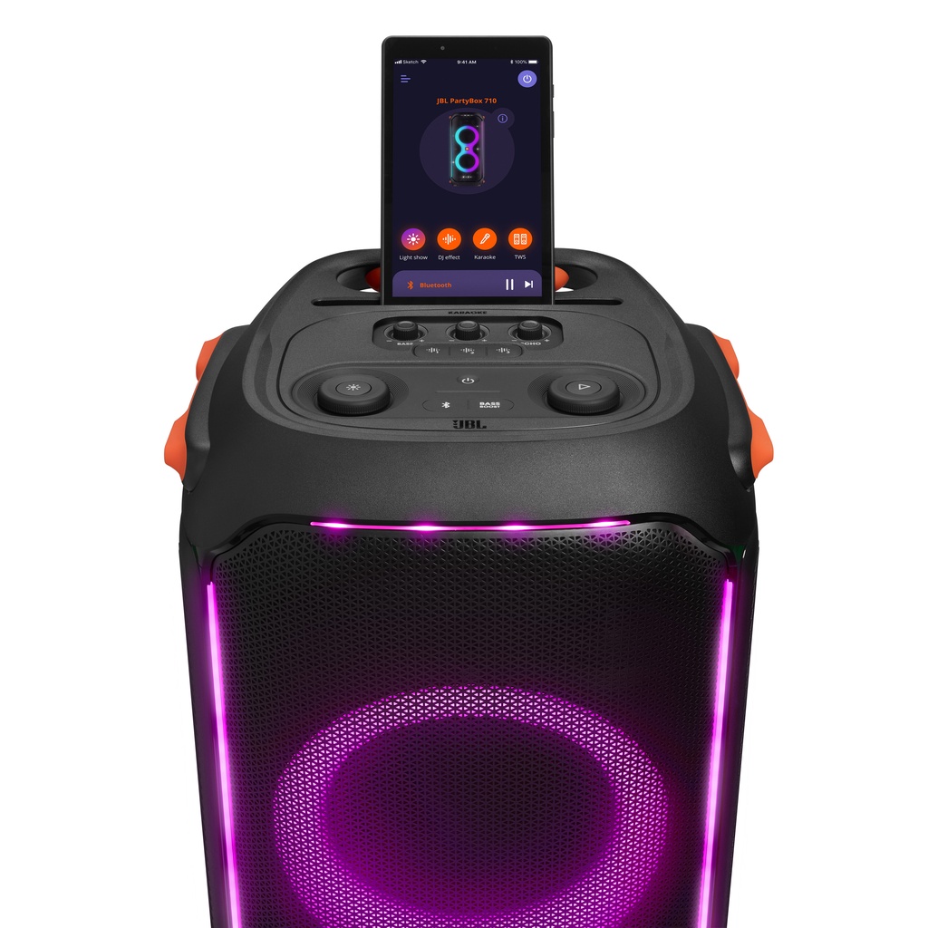 [TẶNG MICRO JBL] Loa Nghe Nhạc Karaoke JBL Partybox 710 - Chính Hãng PGI