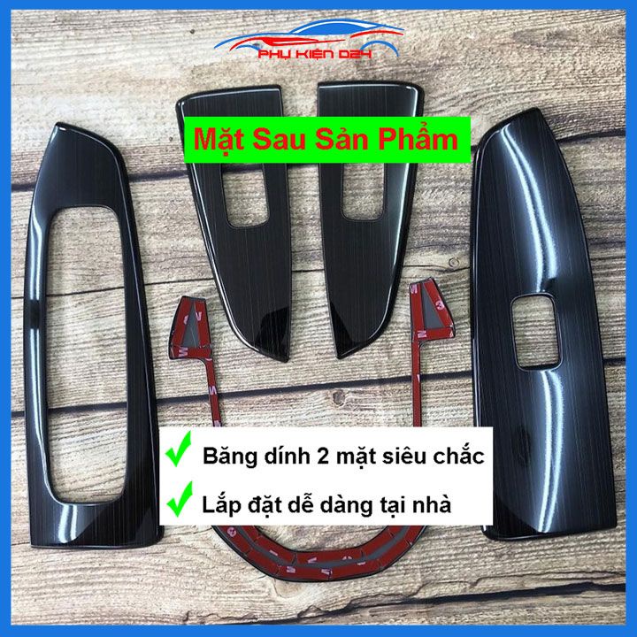 Ốp nội thất Cerato 2019-2020-2021-2022 nhựa ABS vân đá bảo vệ chống trầy xước và làm đẹp xe