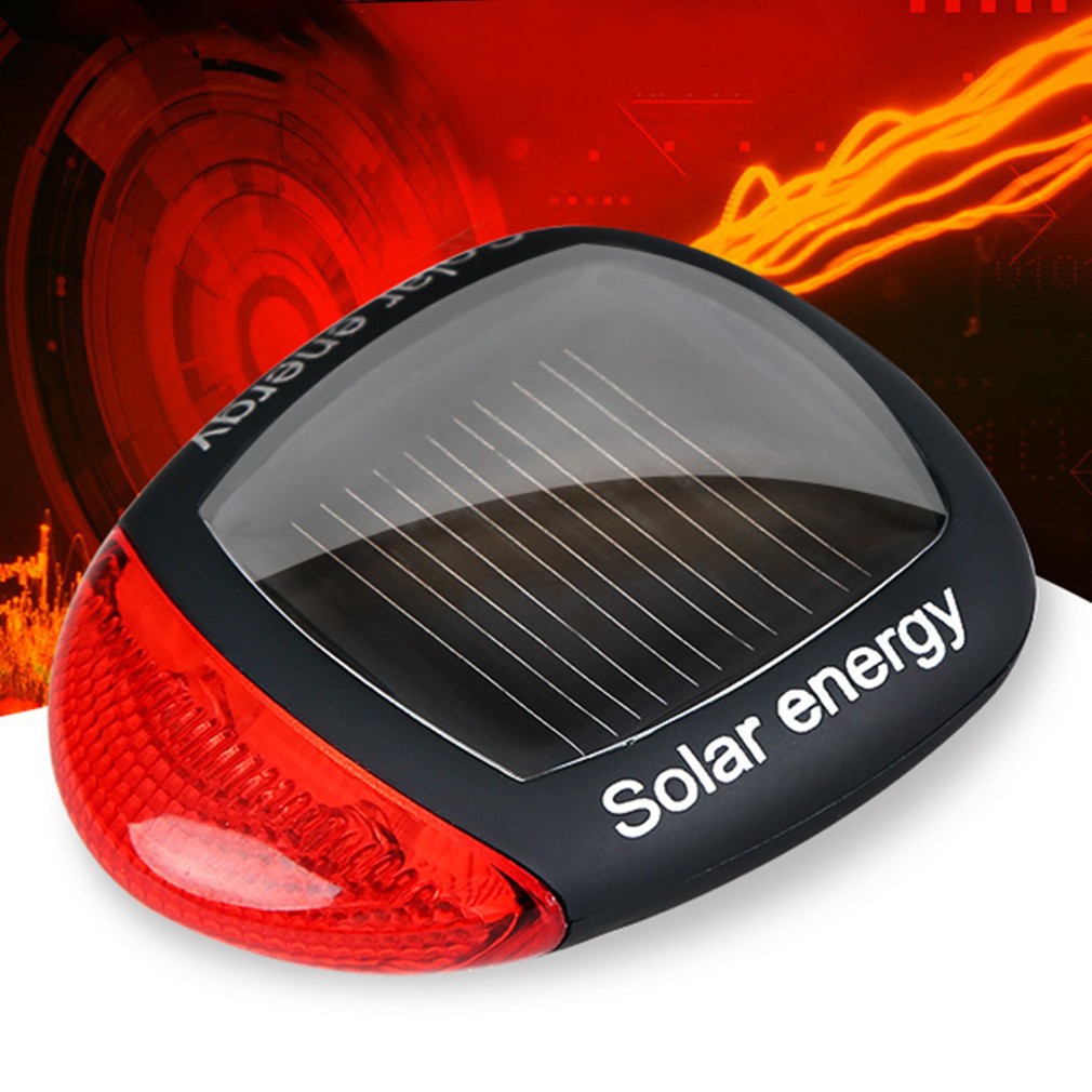 Đèn LED cảnh báo ban đêm gắn sau yên xe đạp