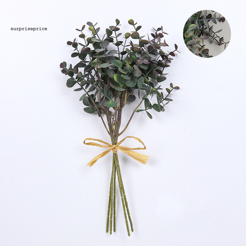 Bó 5 cành cây bạch đàn nhân tạo dành cho trang trí tiệc cưới