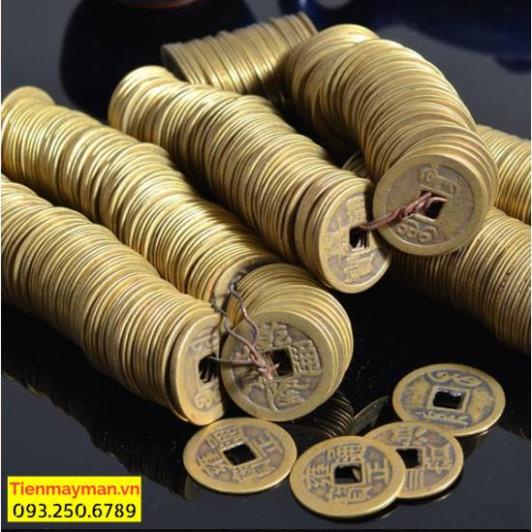 FREE SHIP - Đồng tiền xu âm dương chiêu tài