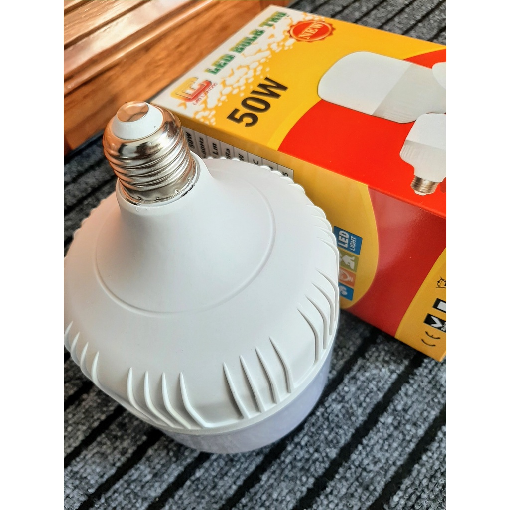 Bóng Đèn Led Trụ 50W Loại To Siêu Rẻ Siêu Tiết Kiệm (Bảo Hành Đổi Mới 1 Năm)