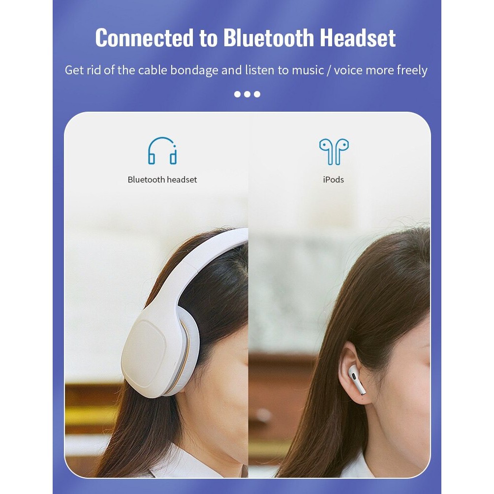 USB Nhận Tín Hiệu Âm Thanh Bluetooth CSR Dongle Hỗ Trợ Blueooth 4.0/ 4.2/ 5.0 Chuyên Dụng Cho Máy Tính