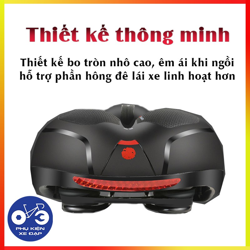 Yên xe đạp,yên xe đạp thể thao ,siêu êm ,cao cấp - Tặng kèm chuông ỸX01