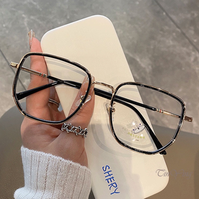 GETNOIVAS Mắt Kính Gọng Kim Loại Chống Ánh Sáng Xanh Thời Trang Dễ Thương