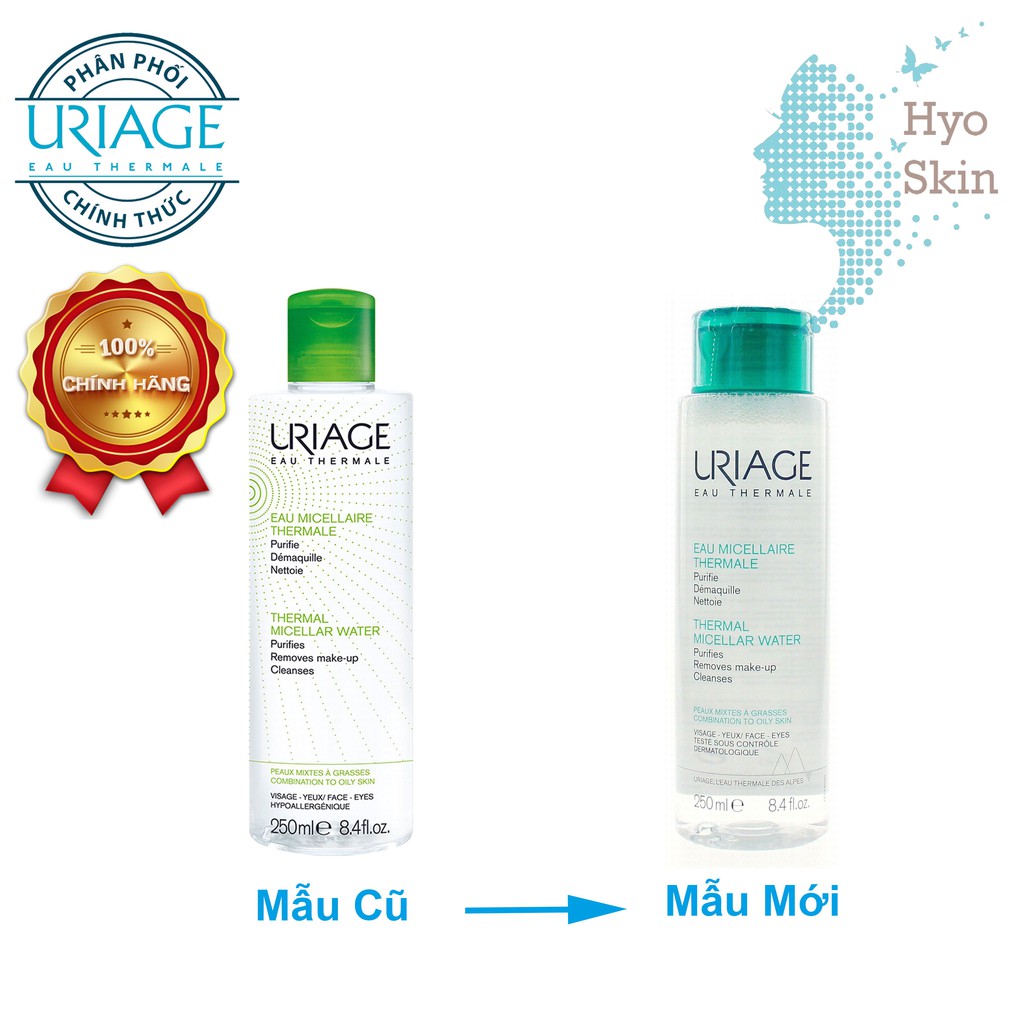 [CHÍNH HÃNG] Nước Tẩy Trang Uriage Dành Cho Da Dầu, Da Hỗn Hợp URIAGE EAU MICELLAIRE THERMALE PMG | BigBuy360 - bigbuy360.vn