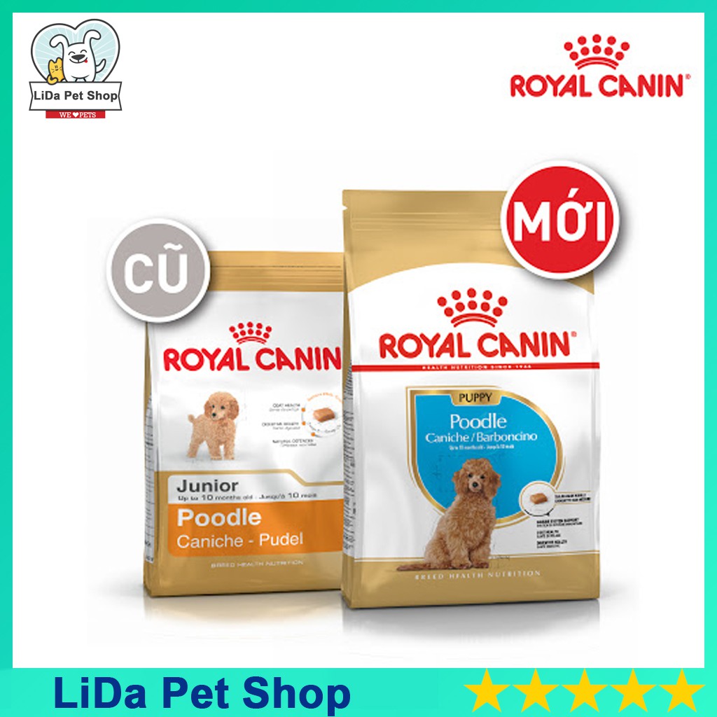 Thức Ăn Hạt Cho Chó Poodle Nhỏ Royal Canin Poodle Puppy - Lida Pet Shop