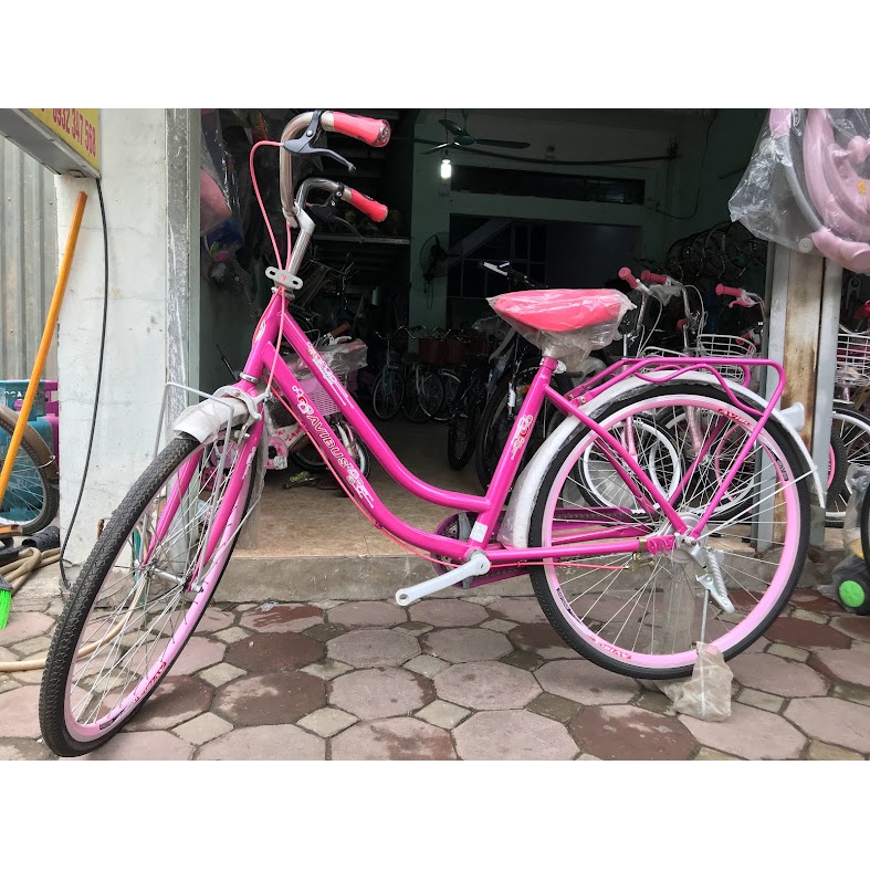 Xe đạp nữ AVIBUS, xe đạp mini bánh 24 inch chính hãng- GAING SƠN BIKE