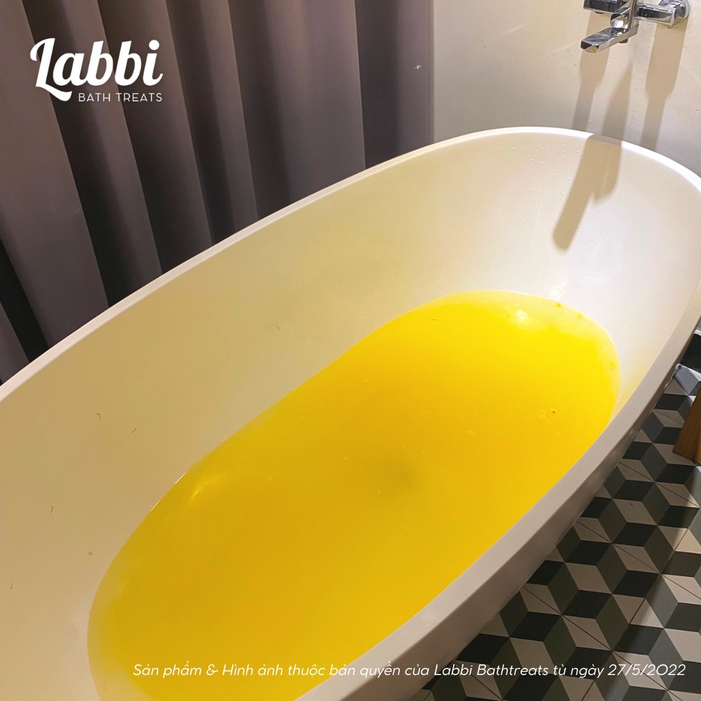 BROWN TEA [Labbi] Bath bomb / Viên thả bồn tắm