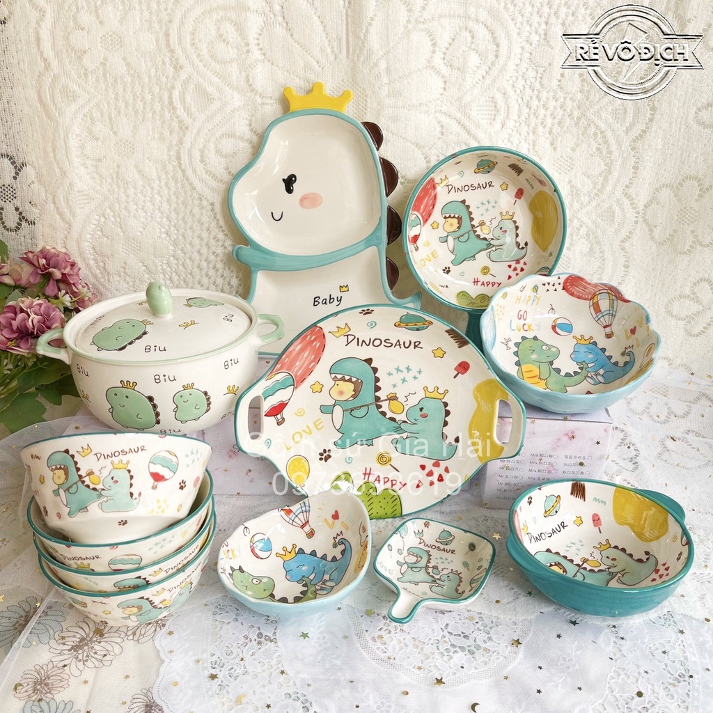 Bộ bát đĩa decor cao cấp ngô vàng