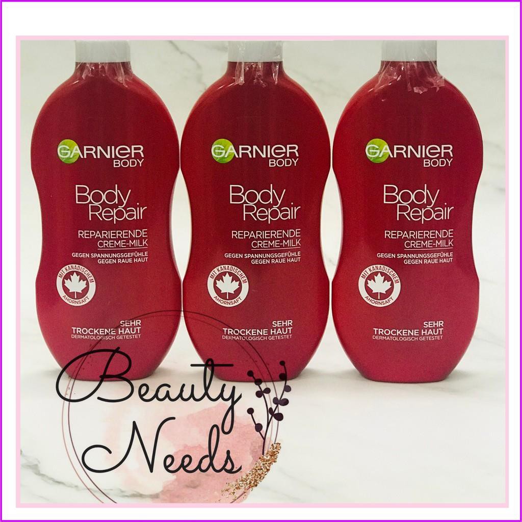 Sữa dưỡng thể dành cho da khô Ganier 400ml hàng nội địa Đức