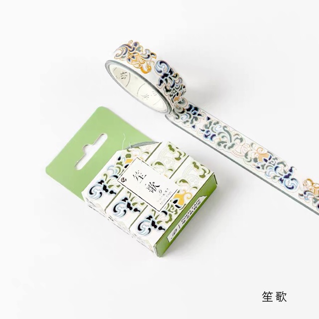 Washi tape chim hạc