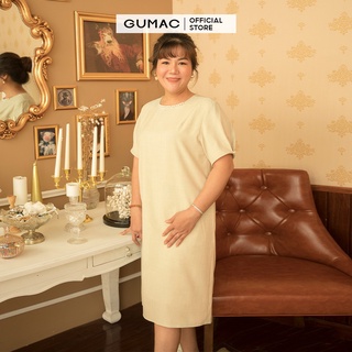 Đầm suông nữ cổ đính ngọc DA10132 GUMAC