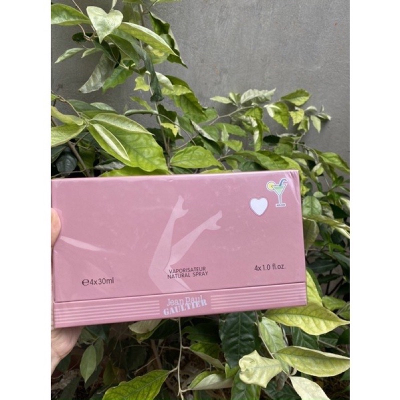 Set Bộ nước hoa Jean Paul Gaultier mini 4 chai