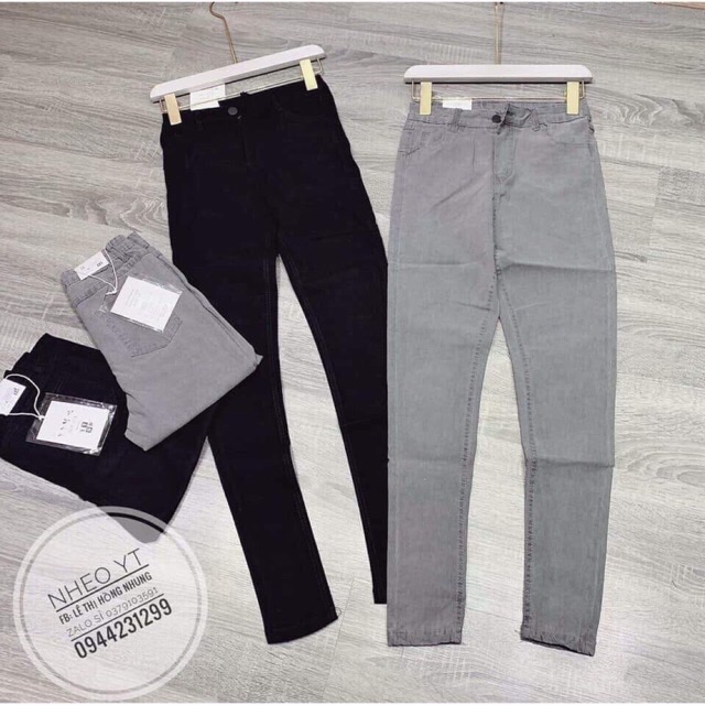 QUẦN JEAN KHÓI- QUẦN JEAN GIẤY- legging, quần bò | BigBuy360 - bigbuy360.vn