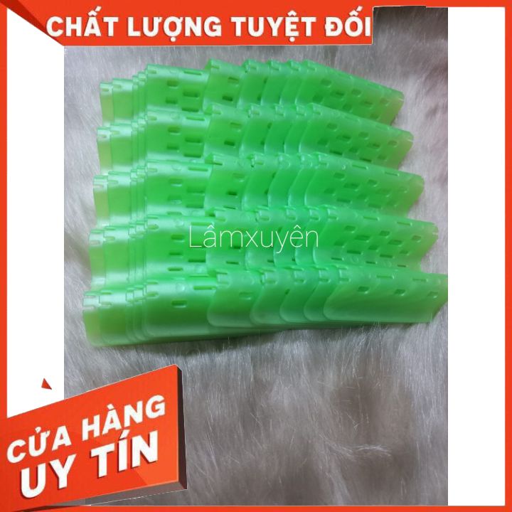 Combo 12 vĩ xương bấm sóng nước  chất liệu nhựa  bền, siêu nhỏ gọn, tiện lợi , chuyên dụng cho salon [tận gốc]