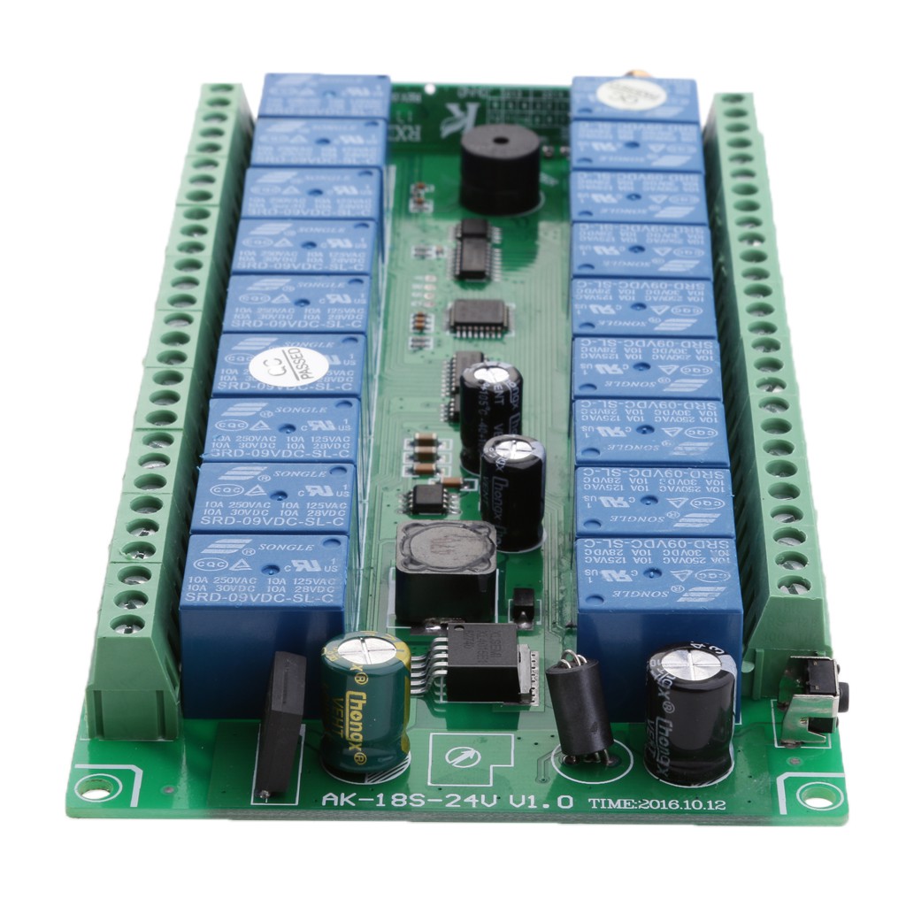 ☄Nhân Vật Shiwaki Dễ Thương Xinh Xắn♪Bộ Thu Phát Tín Hiệu Điều Khiển Từ Xa Không Dây DC 12V-24V 18 Kê