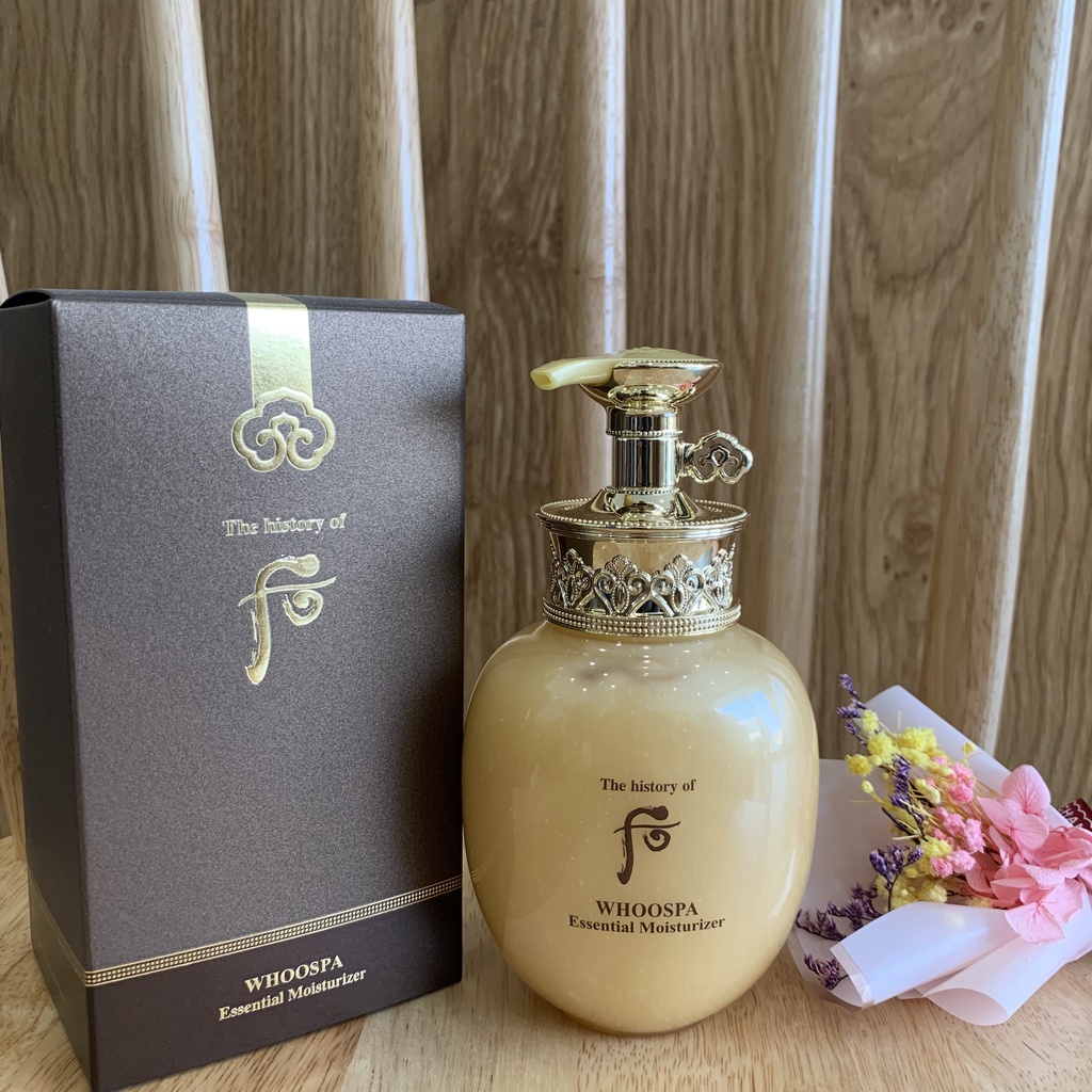 Chai dưỡng thể trắng da body Whoo Spa full/tách set 220ml
