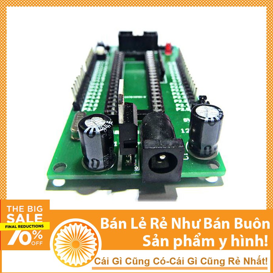 Kit 8051 Plus ( Mạch led trái tim đã hàn trở cho led )