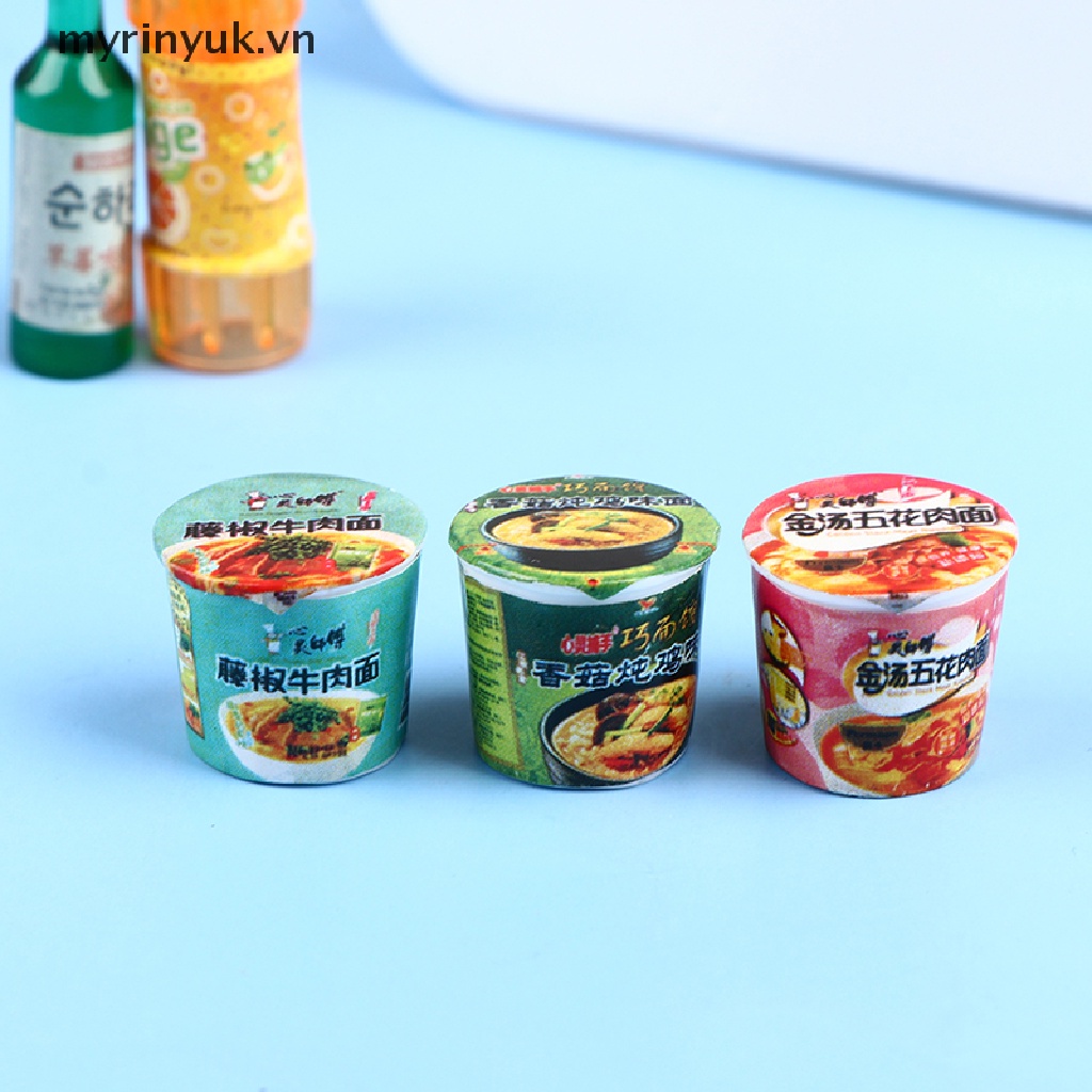 Set 6 dụng cụ nhà bếp tỉ lệ 1:12 cho nhà búp bê
