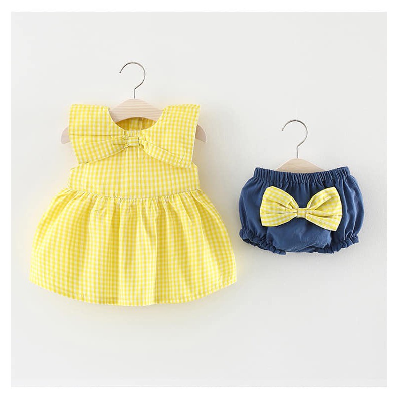 Freeship 99k TQ_Váy bé gái