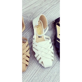 GIÀY SANDAL QUAI ĐAN RỌ MỎ VUÔNG